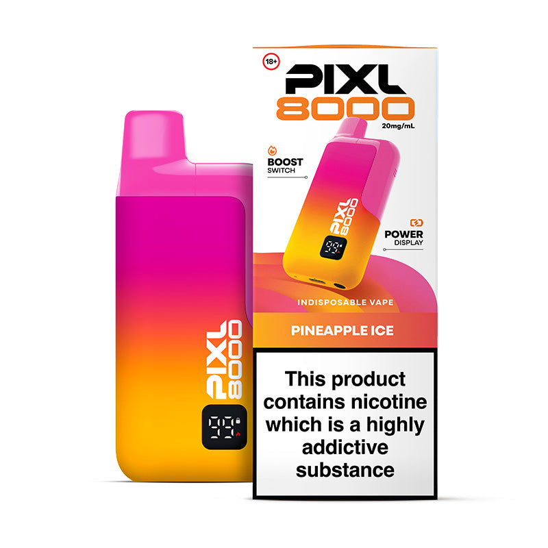 PIXL 8000 Prefilled Pod Kit  Pineapple Ice