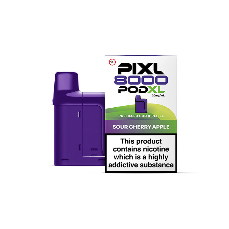 PIXL 8000 Prefilled Pod Sour Cherry Apple