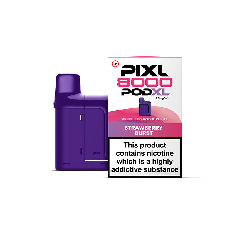 PIXL 8000 Prefilled Pod Strawberry Burst