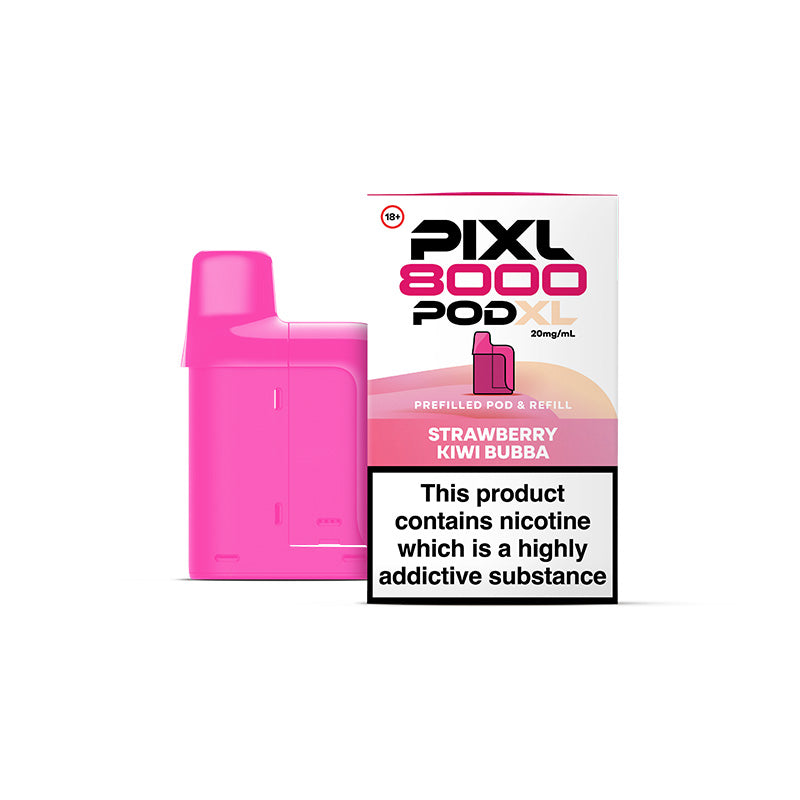 PIXL 8000 Prefilled Pod Strawberry Kiwi Bubba