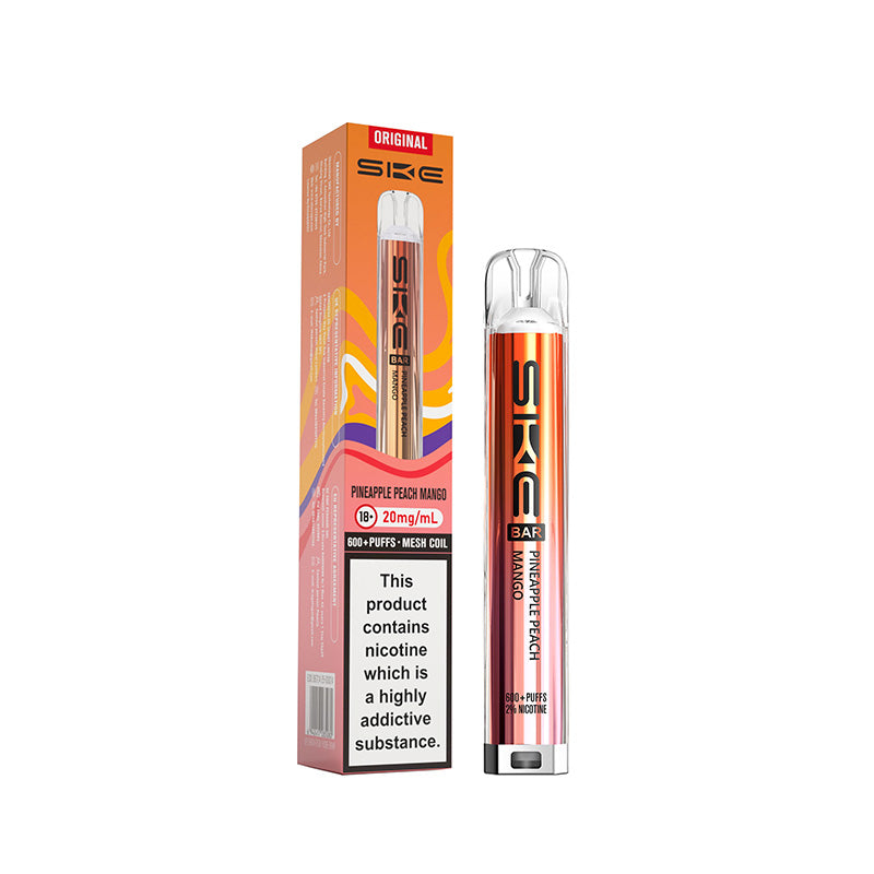 SKE Bar 600 Prefilled Pod Kit (PINEAPPLE PEACH MANGO)