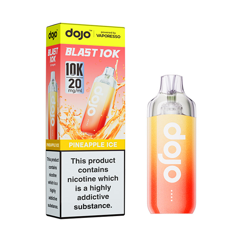 Dojo Blast 10K Big Puff Device (PINEAPPLE ICE)