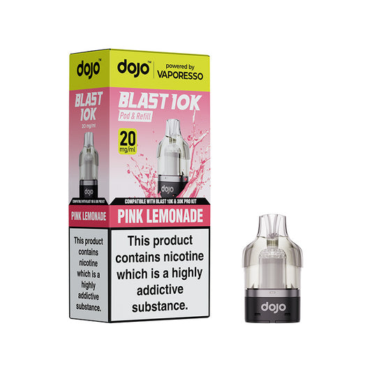 Dojo Blast 10K Prefilled Pods (PINK LEMONADE)