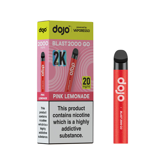 Dojo Blast 2000 Go Prefilled Pod Kit (PINK LEMONADE)