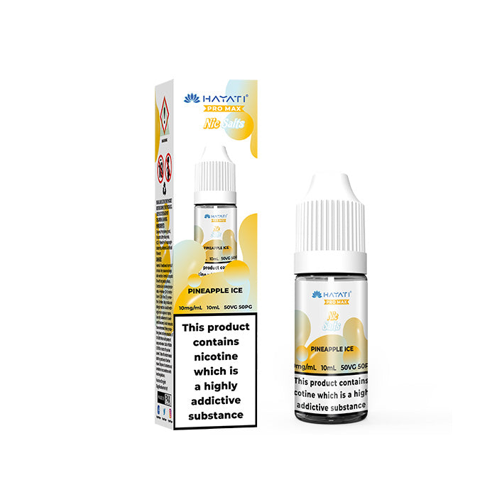Hayati Pro Max Nic Salt 10mg Pineapple Ice
