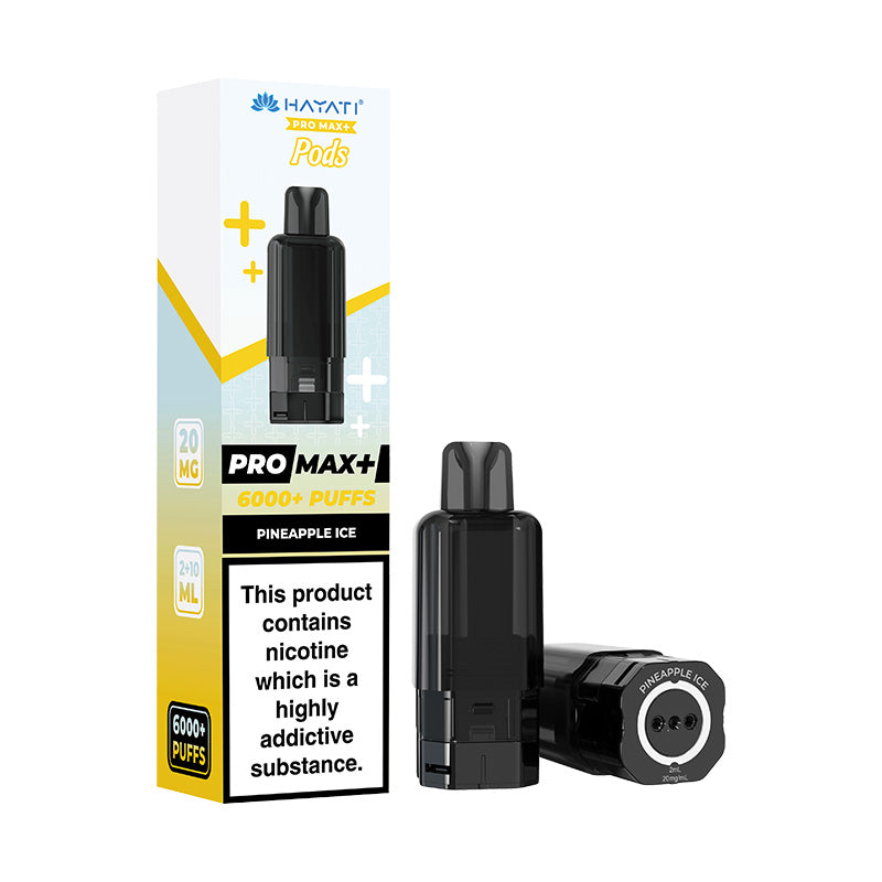 Hayati Pro Max+ 6K Prefilled Replacement Pods Pineapple Ice