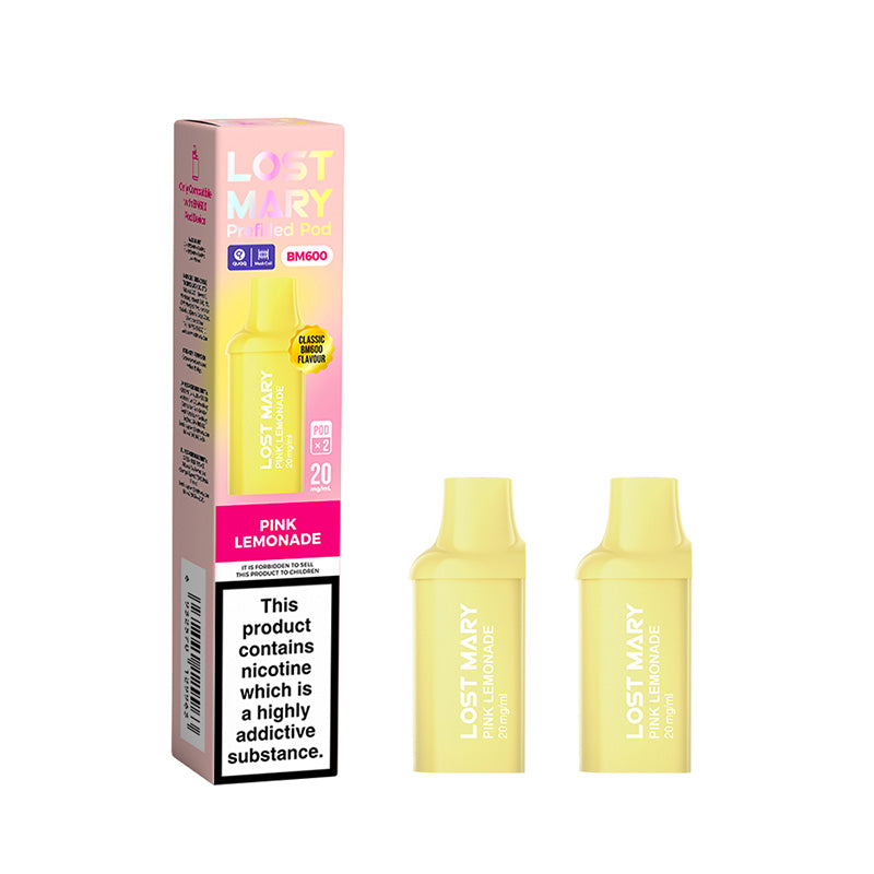 Lost Mary BM600 Prefilled Pods (PINK LEMONADE)