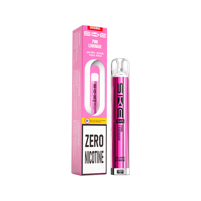 SKE Bar 600 Prefilled Pod Kit 0mg Pink Lemonade