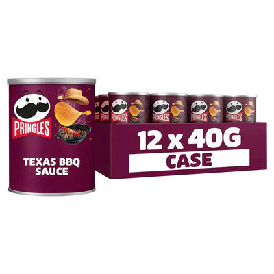 Pringles 40g (Texas BBQ) 12 Pack