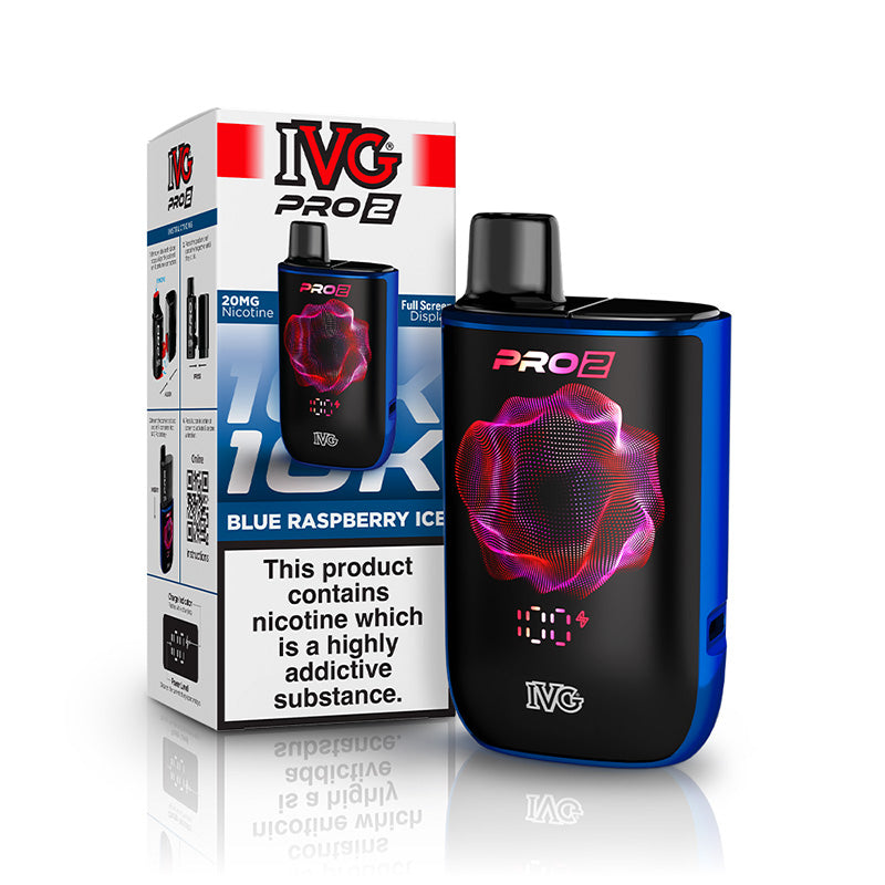IVG Pro 2 Prefilled Pod Kit Blue Raspberry Ice