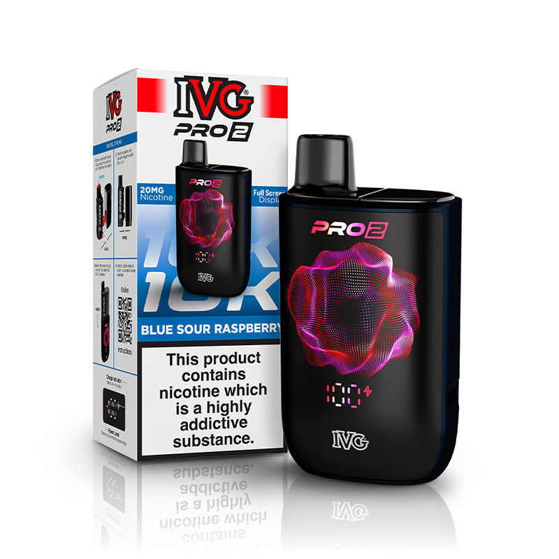 IVG Pro 2 Prefilled Pod Kit Blue Sour Raspberry