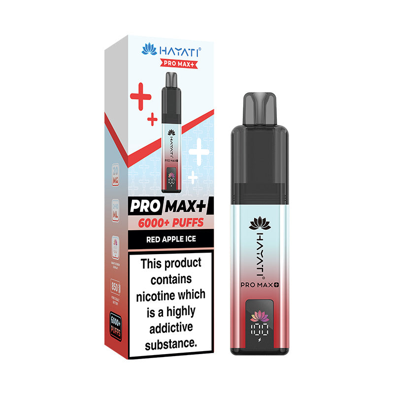 Hayati Pro Max+ 6K Prefilled Pod Kit Red Apple Ice