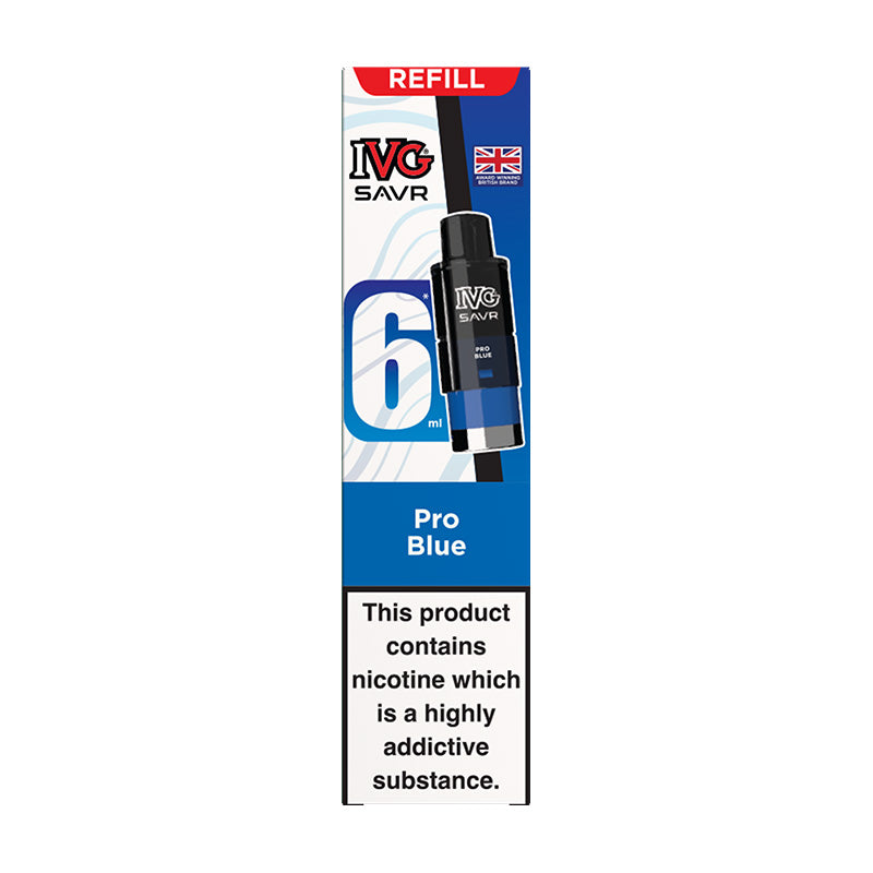 IVG SAVR Prefilled Pods (PRO BLUE)