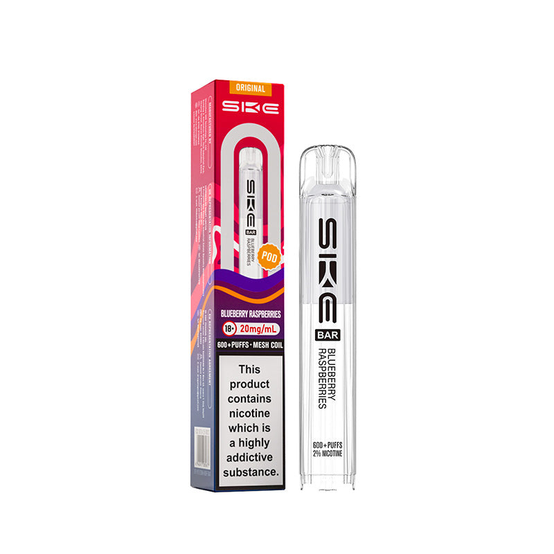 SKE Bar 600 Prefilled Pods (BLUEBERRY RASPBERRIES)