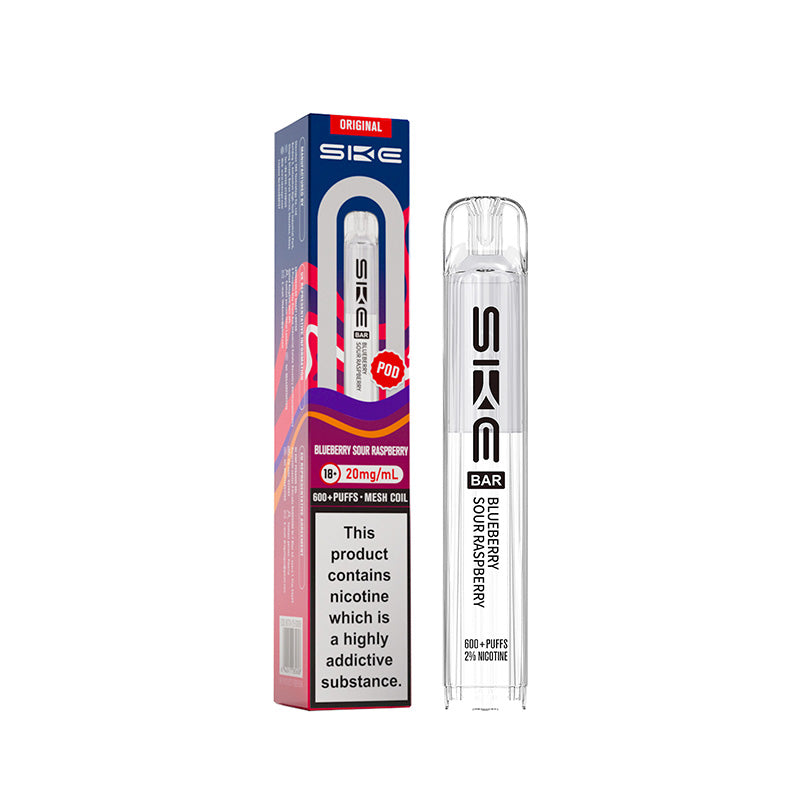 SKE Bar 600 Prefilled Pods (BLUEBERRY SOUR RASPBERRY)