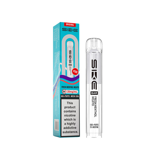 SKE Bar 600 Prefilled Pods (FRESH MENTHOL MOJITO)