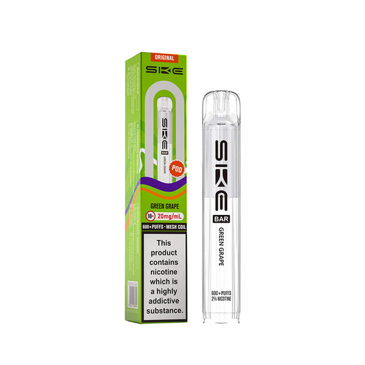 SKE Bar 600 Prefilled Pods (GREEN GRAPE)