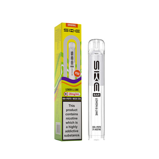 SKE Bar 600 Prefilled Pods (LEMON & LIME)