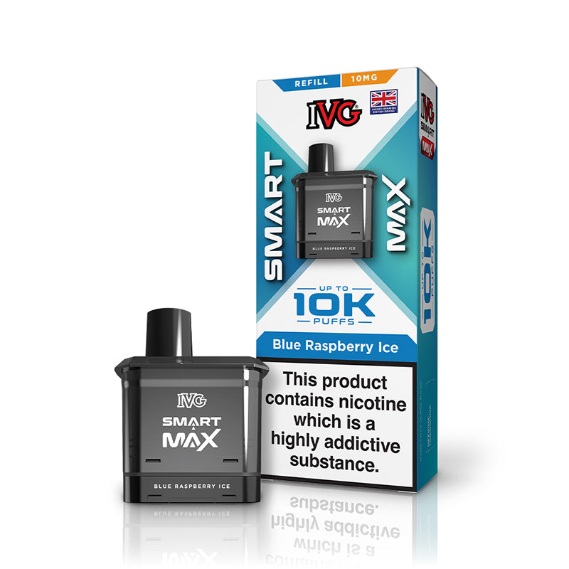 IVG Smart Max Refill 10mg Prefilled Pod (BLUE RASPBERRY ICE)