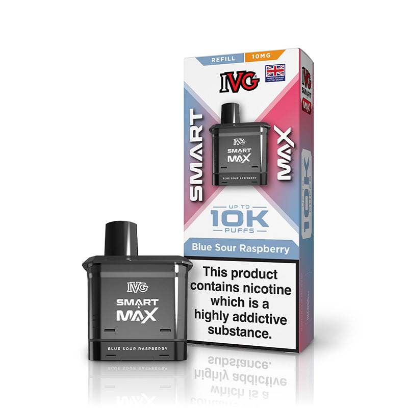 IVG Smart Max Refill 10mg Prefilled Pod (BLUE SOUR RASPBERRY)