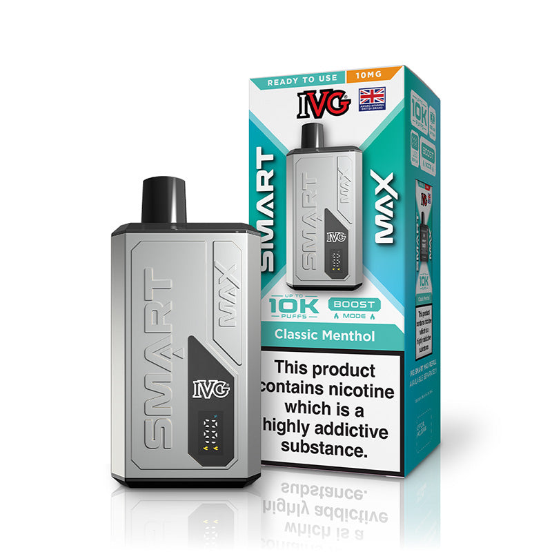 IVG Smart Max 10mg Prefilled Pod Kit (CLASSIC MENTHOL)