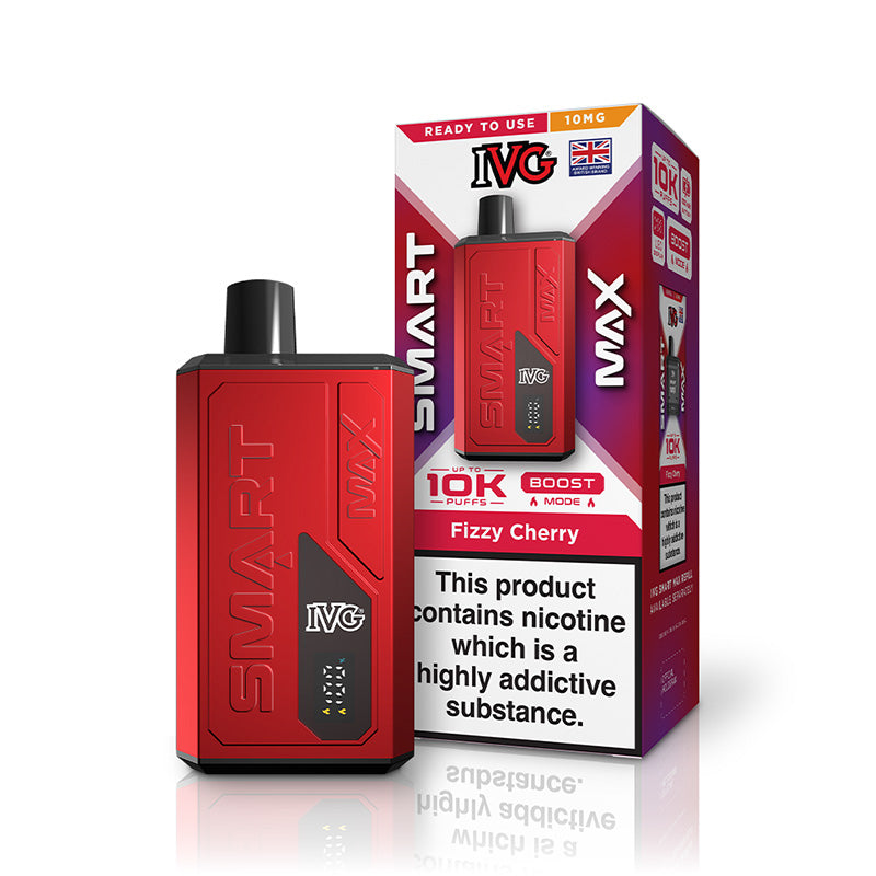 IVG Smart Max 10mg Prefilled Pod Kit (FIZZY CHERRY)