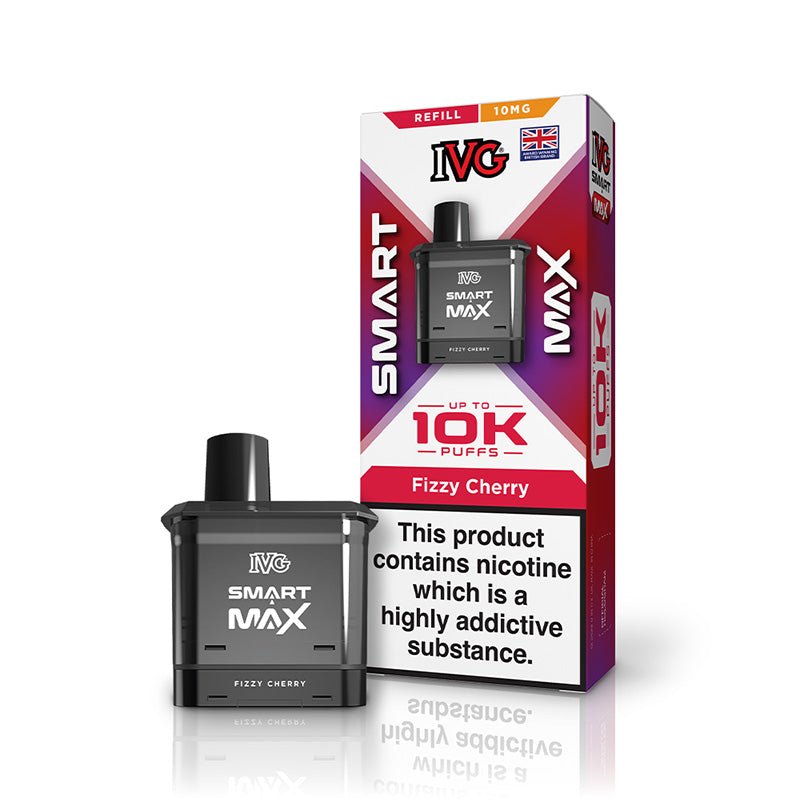 IVG Smart Max Refill 10mg Prefilled Pod (FIZZY CHERRY)