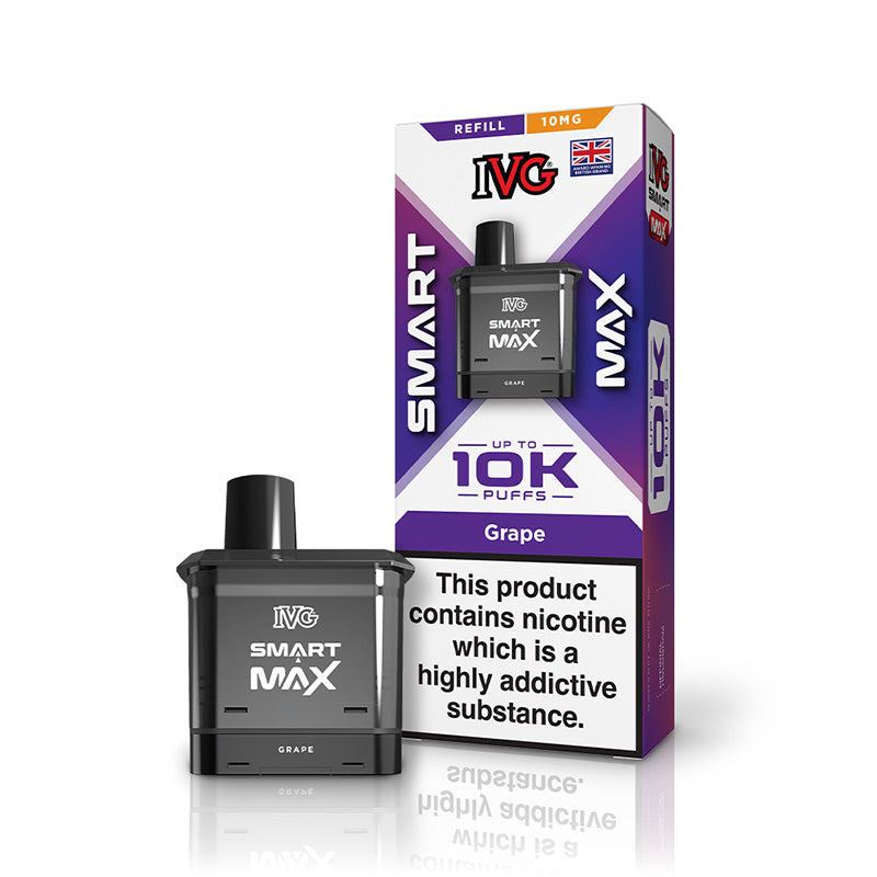 IVG Smart Max Refill 10mg Prefilled Pod (GRAPE)