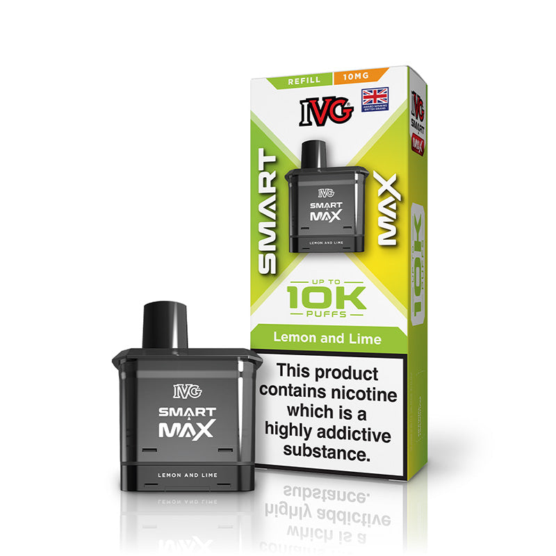 IVG Smart Max Refill 10mg Prefilled Pod (LEMON AND LIME)