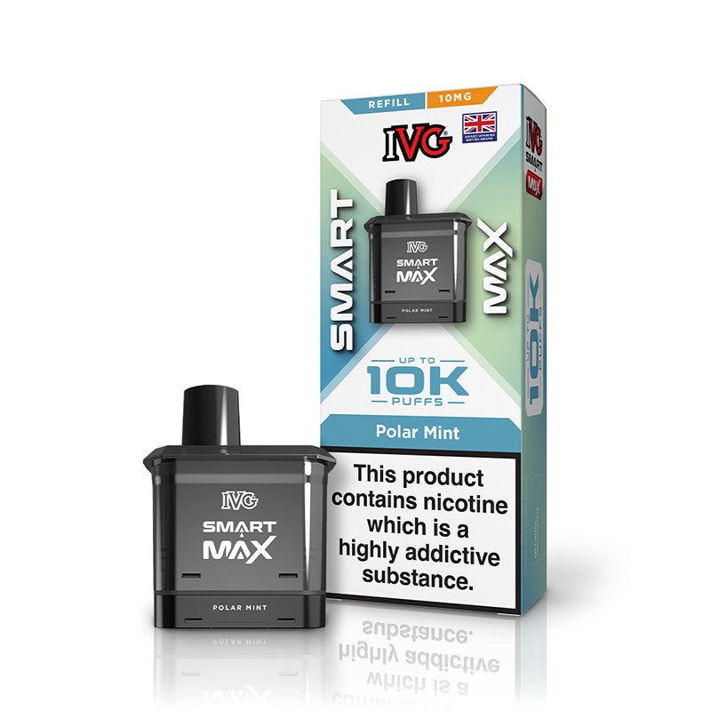 IVG Smart Max Refill 10mg Prefilled Pod (POLAR MINT)