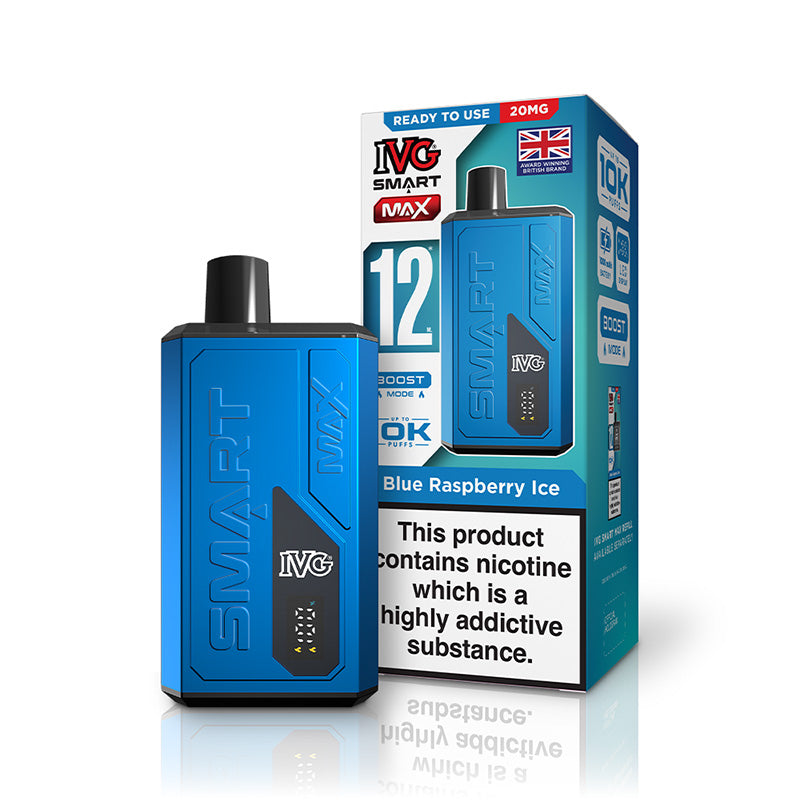 IVG Smart Max Prefilled Pod Kits (BLUE RASPBERRY ICE)