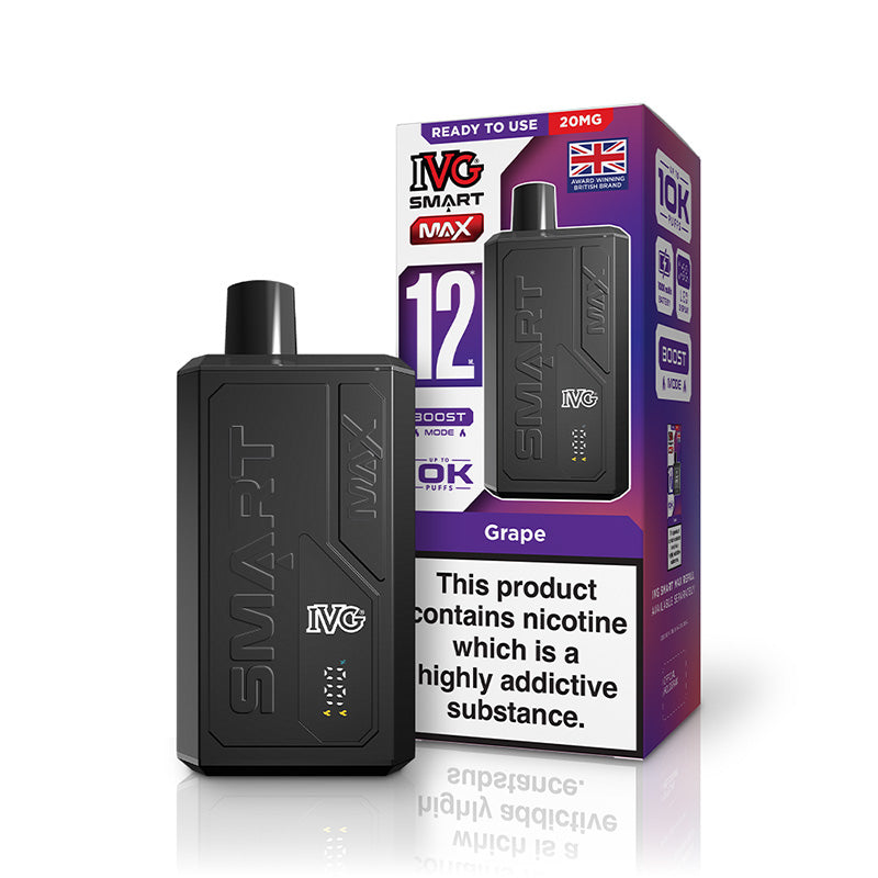 IVG Smart Max Prefilled Pod Kits (GRAPE)