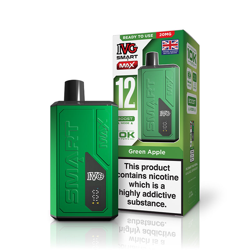 IVG Smart Max Prefilled Pod Kits (GREEN APPLE)