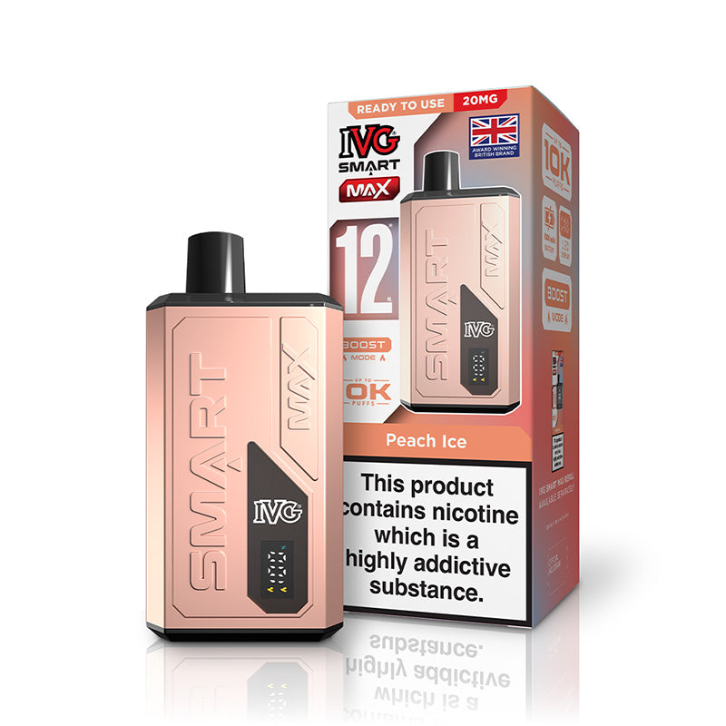 IVG Smart Max Prefilled Pod Kits (PEACH ICE)