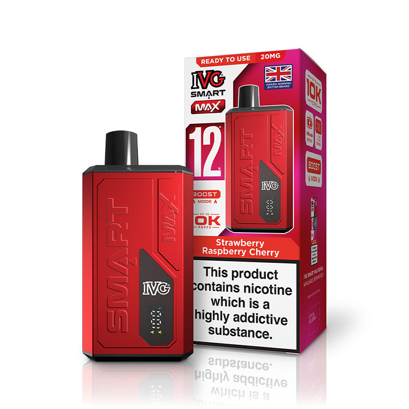 IVG Smart Max Prefilled Pod Kits (STRAWBERRY RASPBERRY CHERRY)