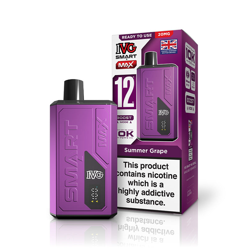 IVG Smart Max Prefilled Pod Kits (SUMMER GRAPE)