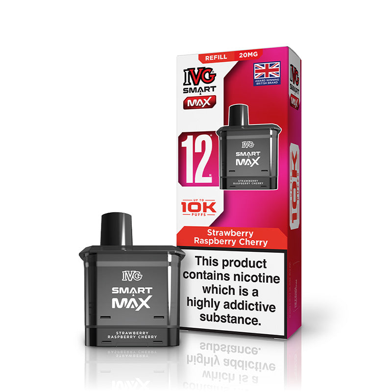 IVG Smart Max Refill Prefilled Pod (STRAWBERRY RASPBERRY CHERRY)