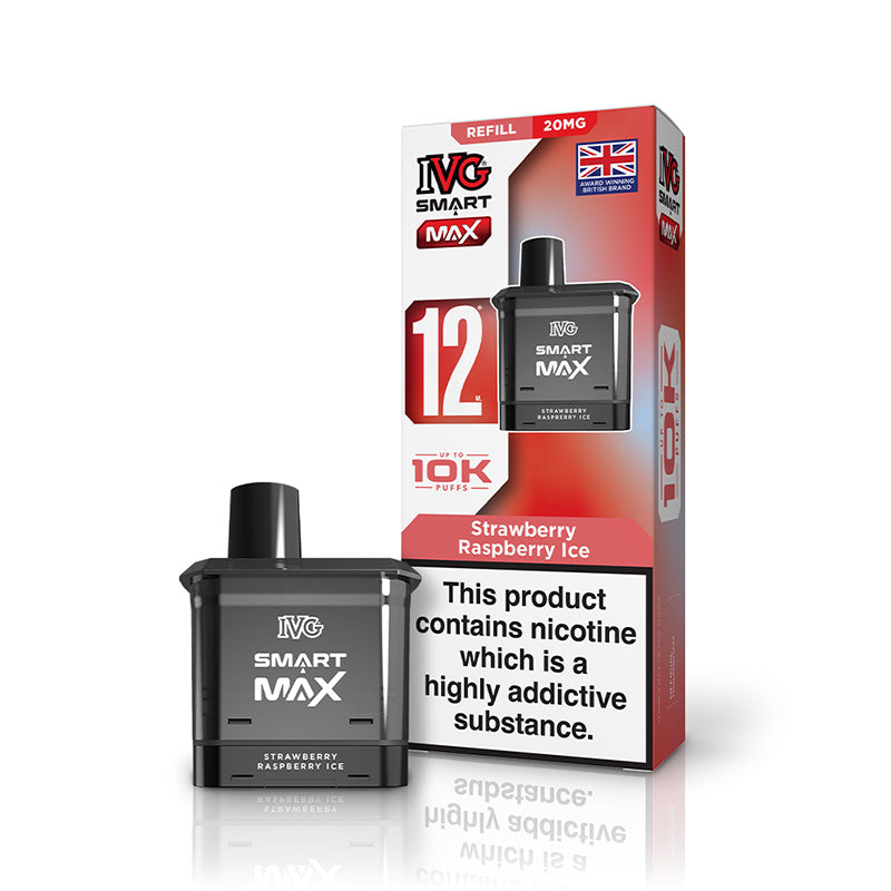 IVG Smart Max Refill Prefilled Pod (STRAWBERRY RASPBERRY ICE)