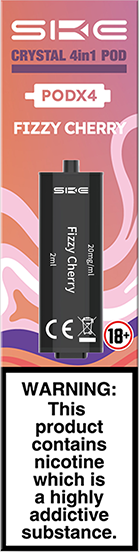 SKE Crystal 4-in-1 2400 Pre-filled Flavour Pods (FIZZY CHERRY)