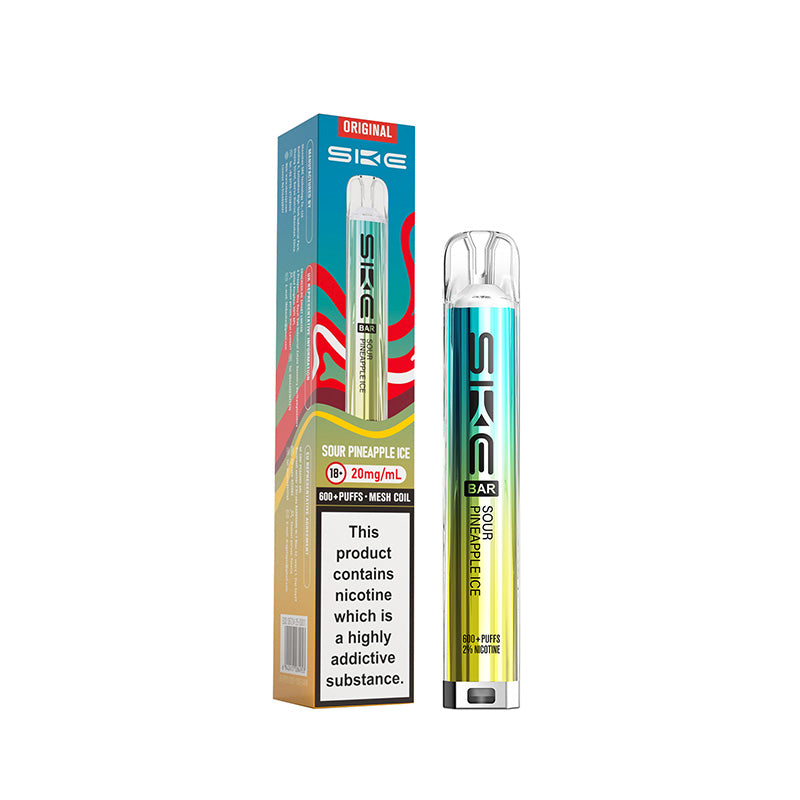 SKE Bar 600 Prefilled Pod Kit (SOUR PINEAPPLE ICE)