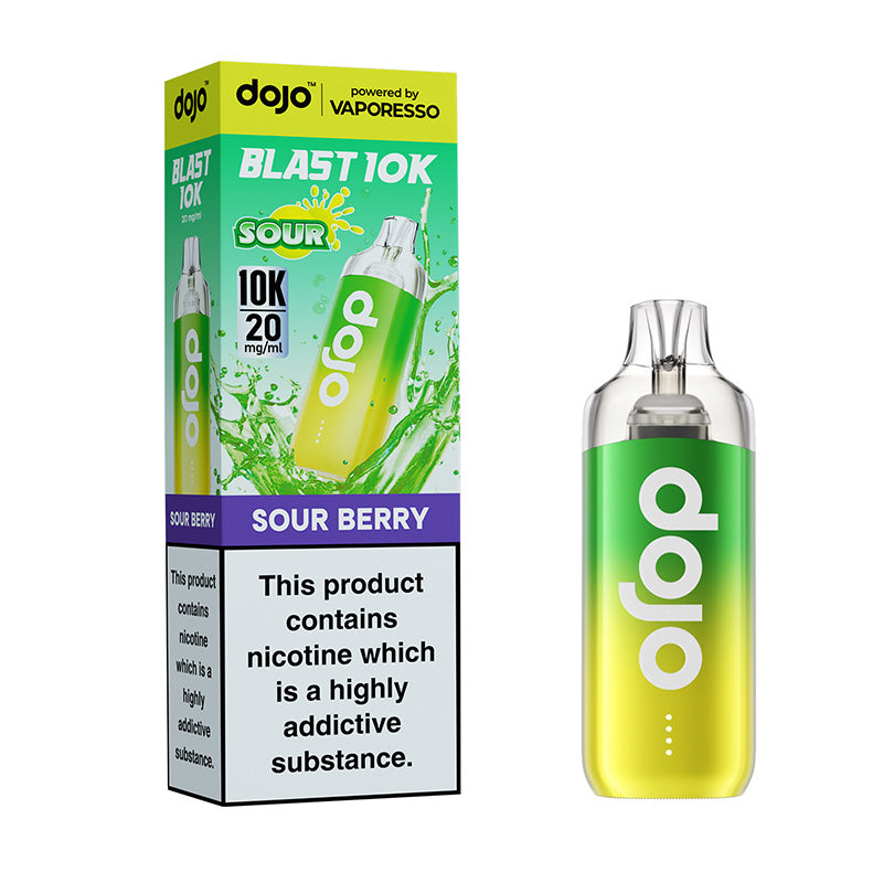 Dojo Blast 10K Big Puff Device (SOUR BERRY)
