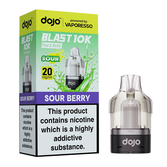 Dojo Blast 10K Prefilled Pods (SOUR BERRY)
