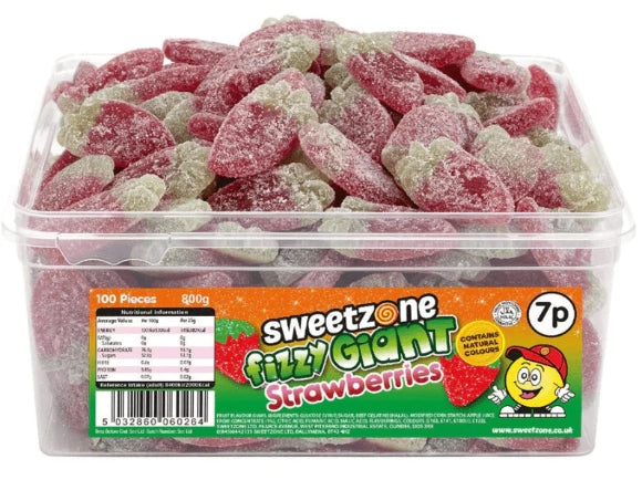 Sweetzone Fizzy Strawberry Tub