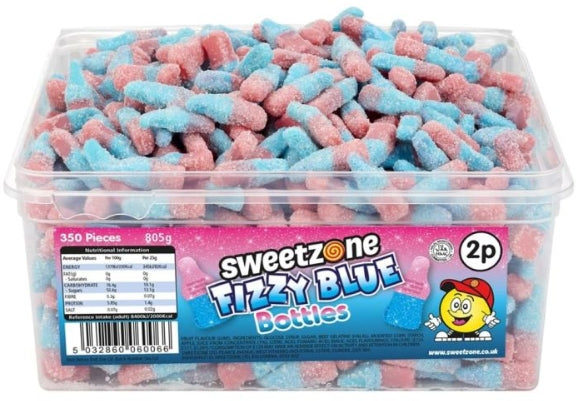 Sweetzone Fizzy Blue Bottle Tub