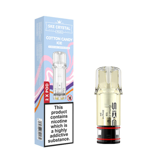 SKE Crystal Plus Prefilled Pods 2 Pack (COTTON ICE)
