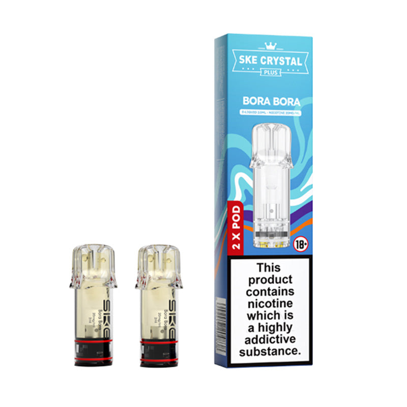 SKE Crystal Plus Prefilled Pods 2 Pack (BORA BORA)