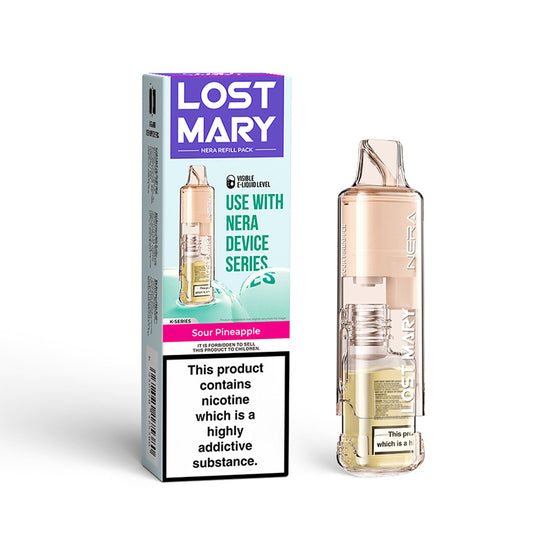 Lost Mary Nera 15K Pureview 20mg Prefilled Pod (SOUR PINEAPPLE)