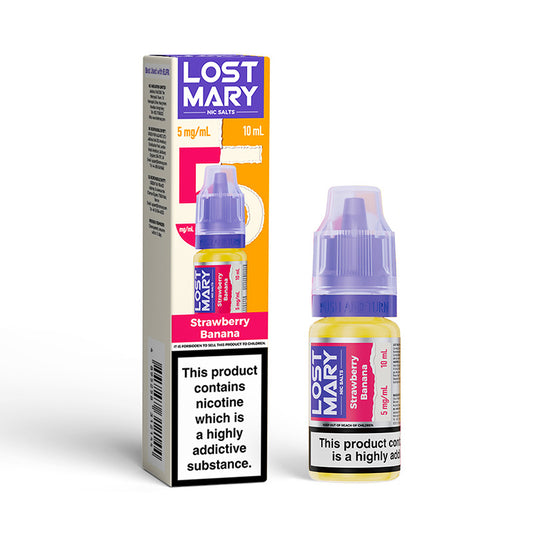 Lost Mary Nic Salt 5mg (STRAWBERRY BANANA)