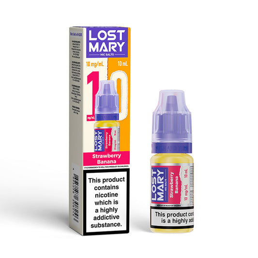 Lost Mary Nic Salt 10mg (STRAWBERRY BANANA)