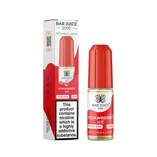 Bar Juice 5000 Nic Salt 10mg Strawberry Ice